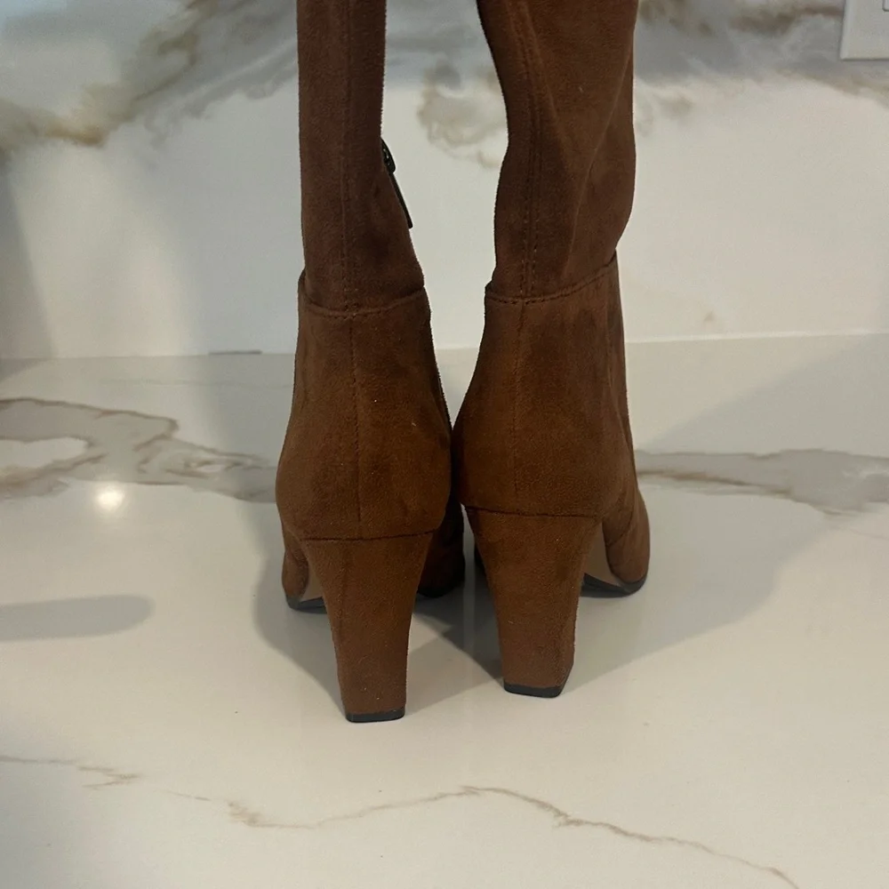 Vince Camuto Brown Over-the-Knee Boots - Picture 5 of 6